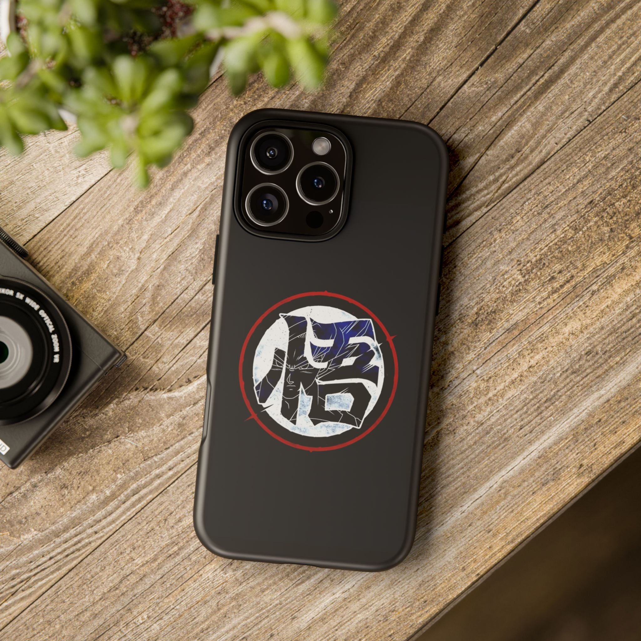 Dragon Symbol Tough Phone Case — Goku '悟' Martial Arts Design