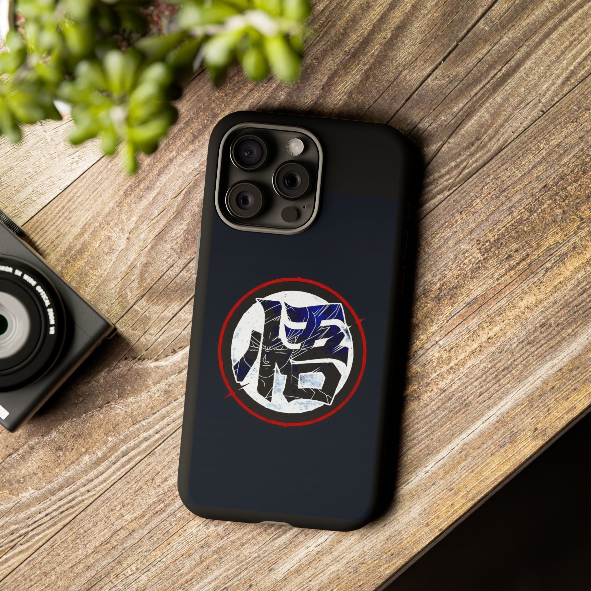 Dragon Symbol Tough Phone Case — Goku '悟' Martial Arts Design