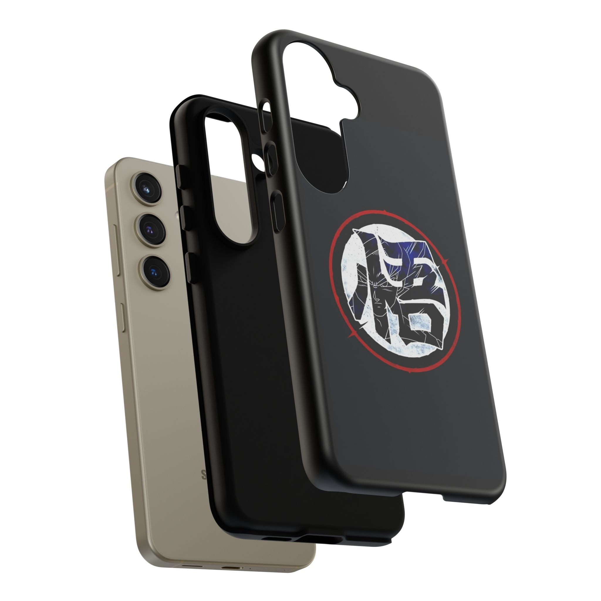 Dragon Symbol Tough Phone Case — Goku '悟' Martial Arts Design