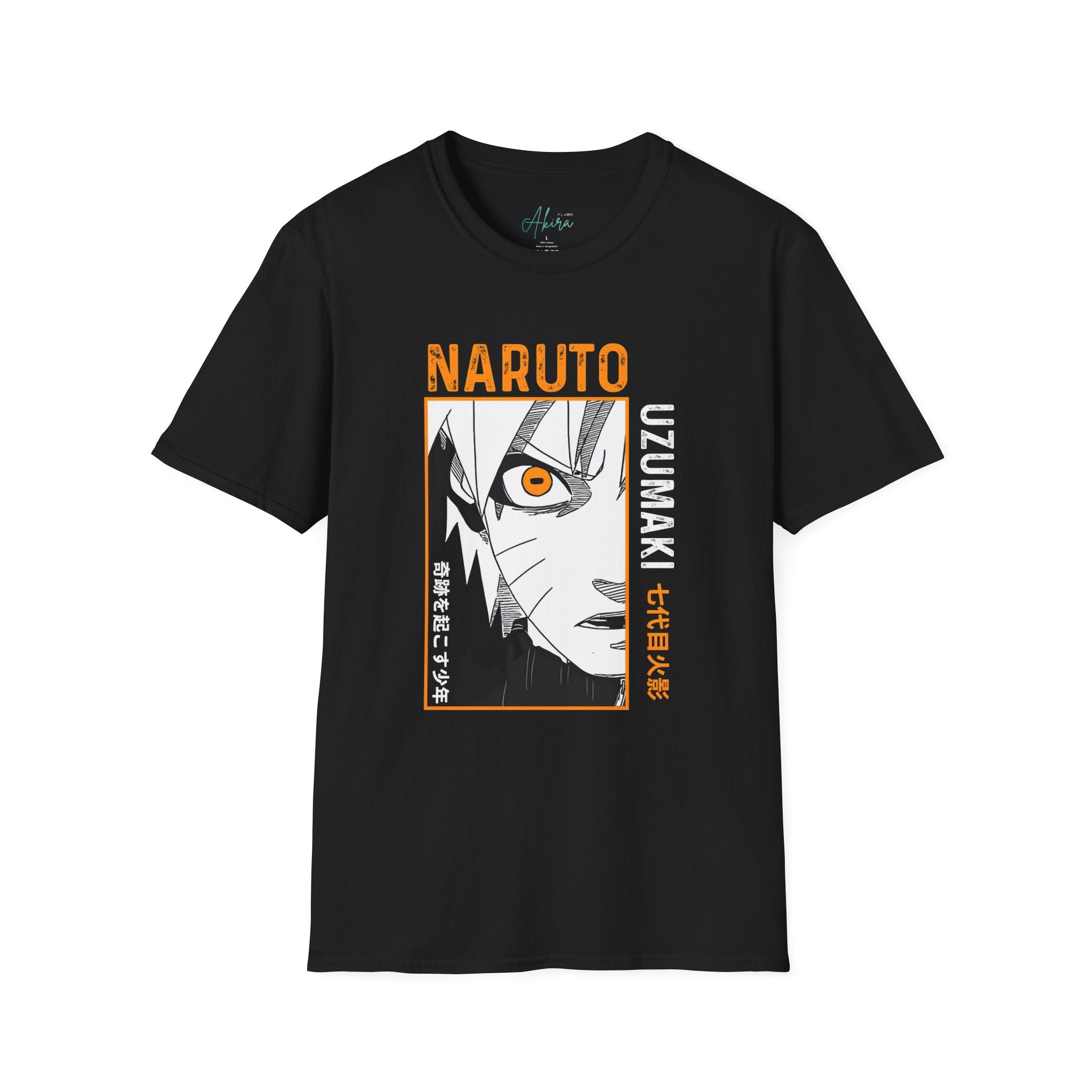 Naruto Uzumaki Graphic T-Shirt — Kurama Eye Anime Tee