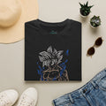 Anime Saiyan Outline T-Shirt — Minimal Goku Aura Sketch