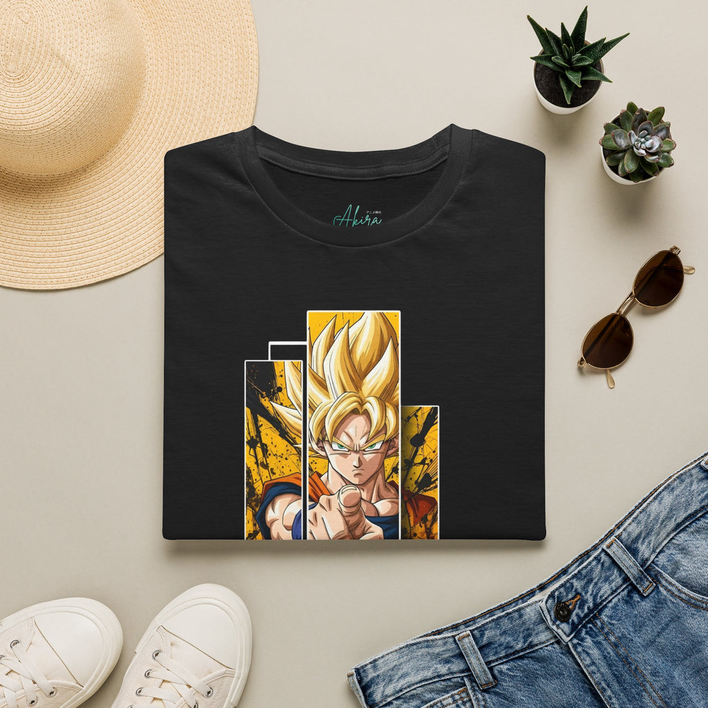 Super Saiyan Graphic T-Shirt — Dragon Warrior Power Anime Tee