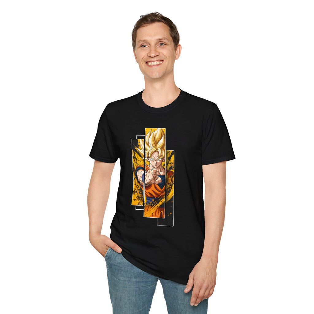 Super Saiyan Graphic T-Shirt — Dragon Warrior Power Anime Tee