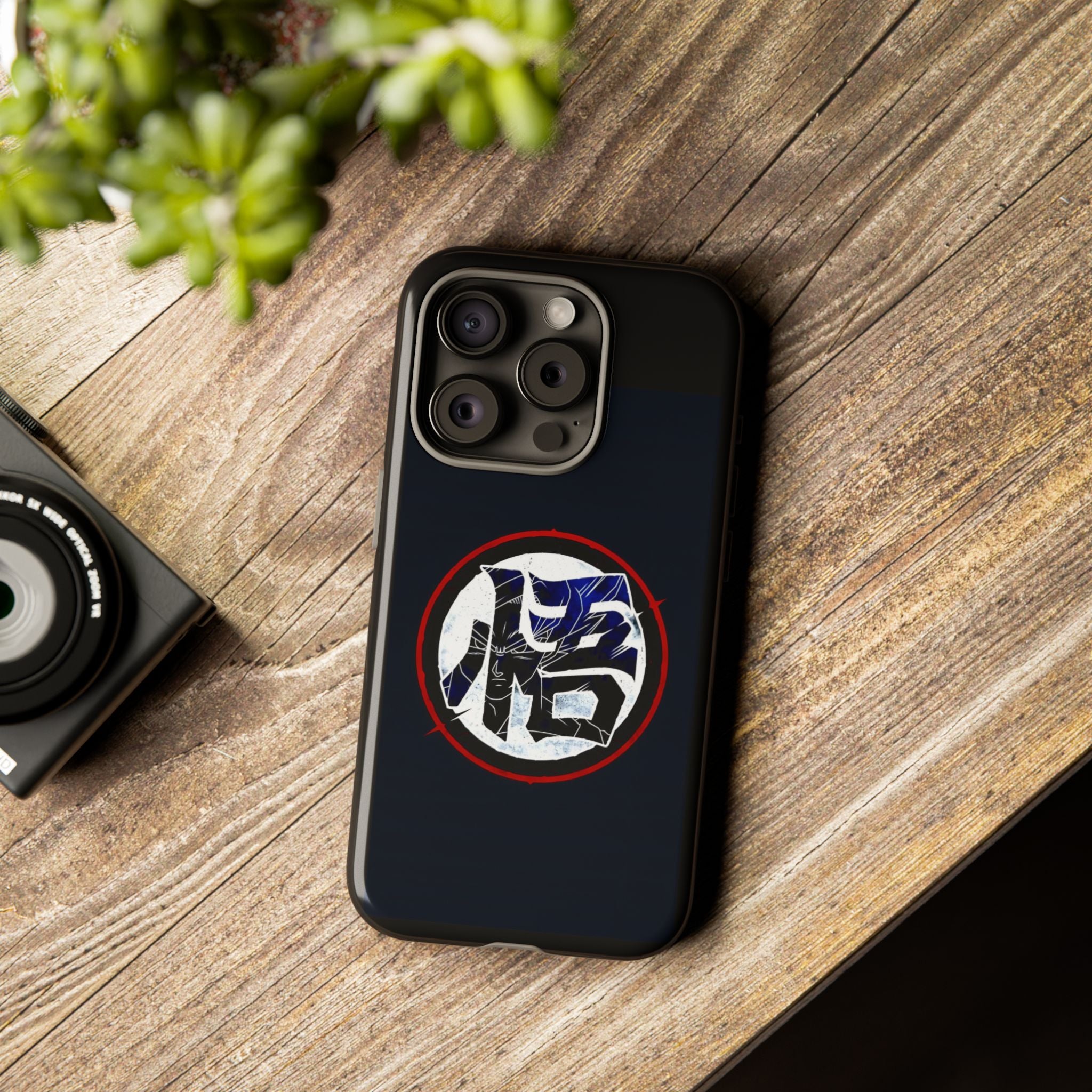 Dragon Symbol Tough Phone Case — Goku '悟' Martial Arts Design