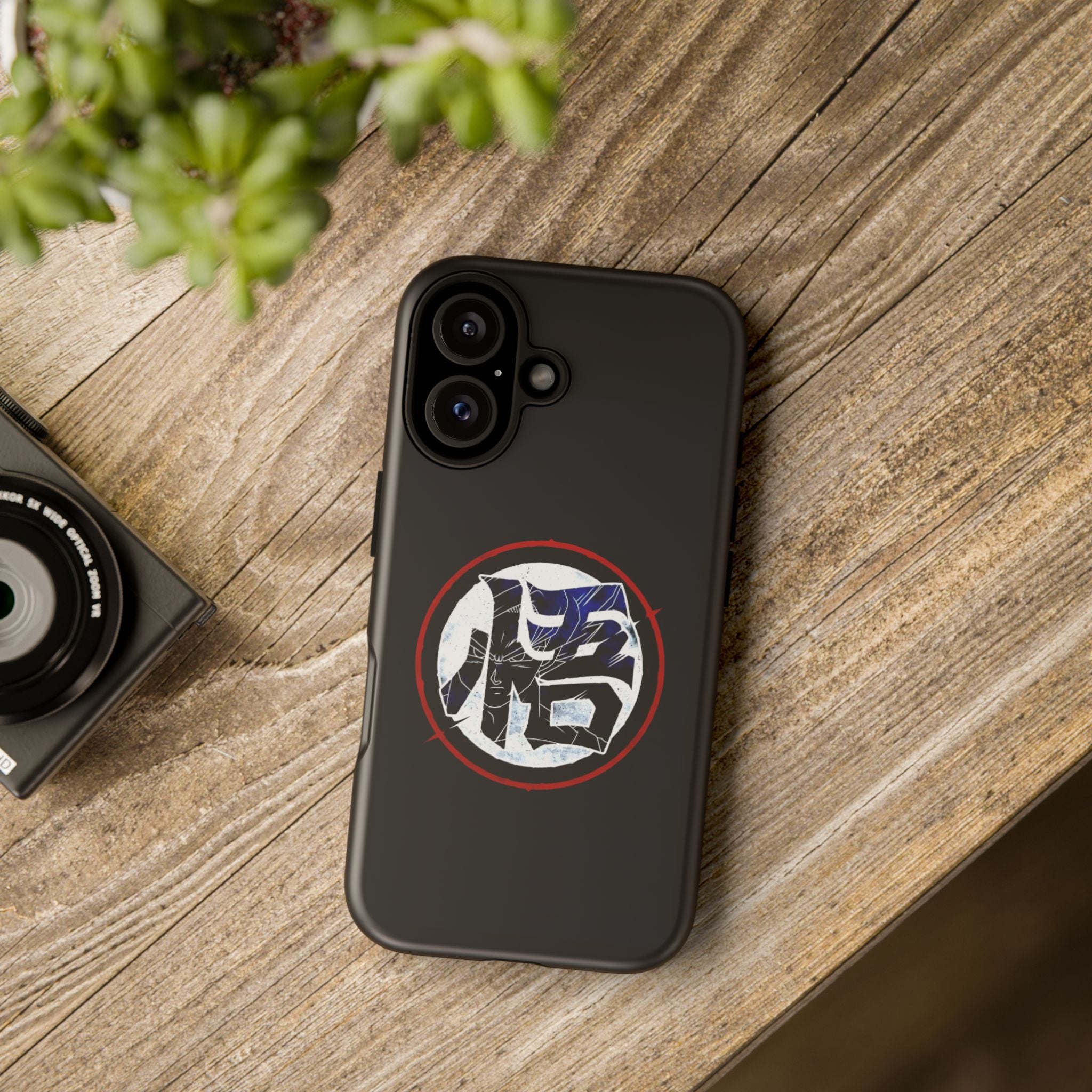 Dragon Symbol Tough Phone Case — Goku '悟' Martial Arts Design