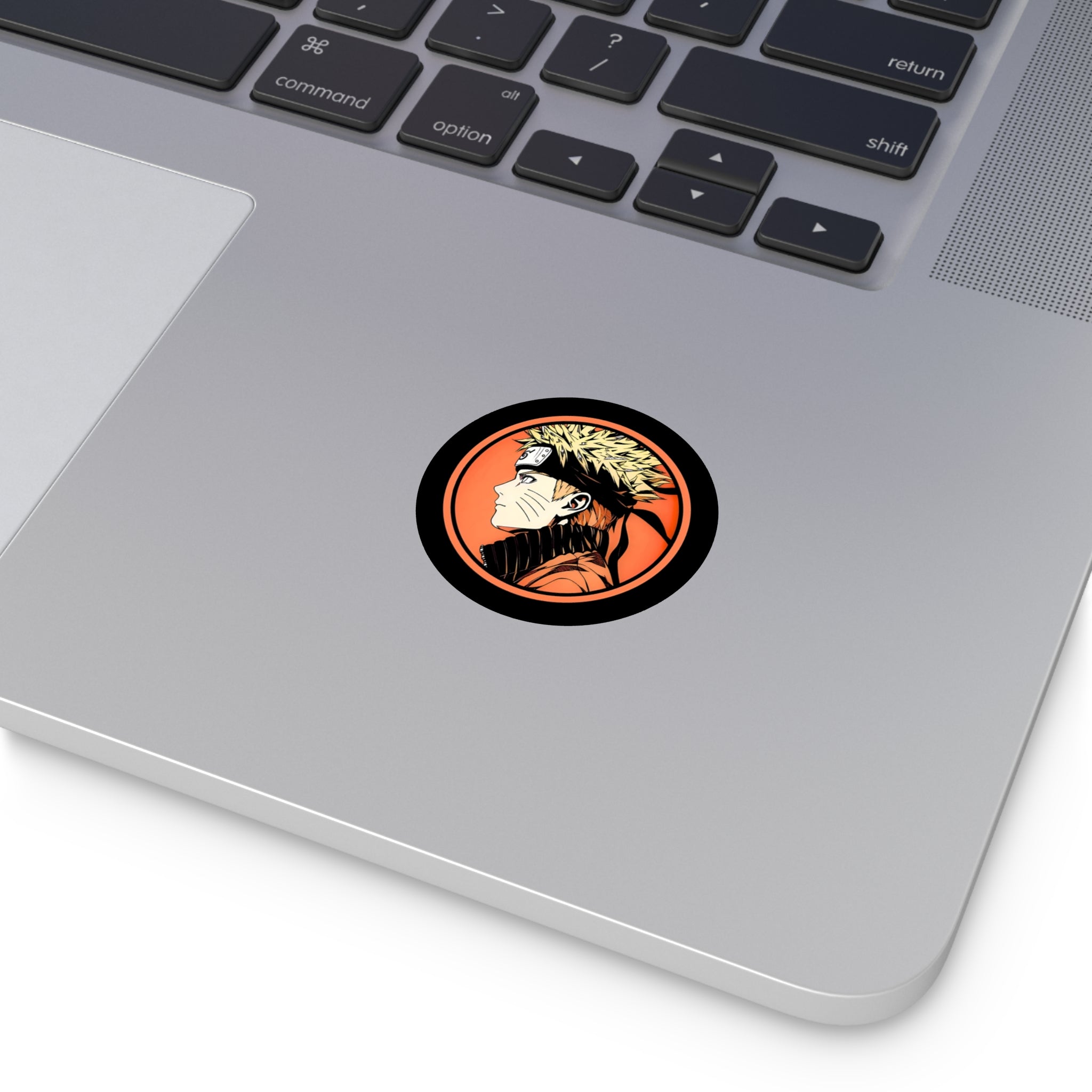 Naruto Profile Round Vinyl Sticker — Included