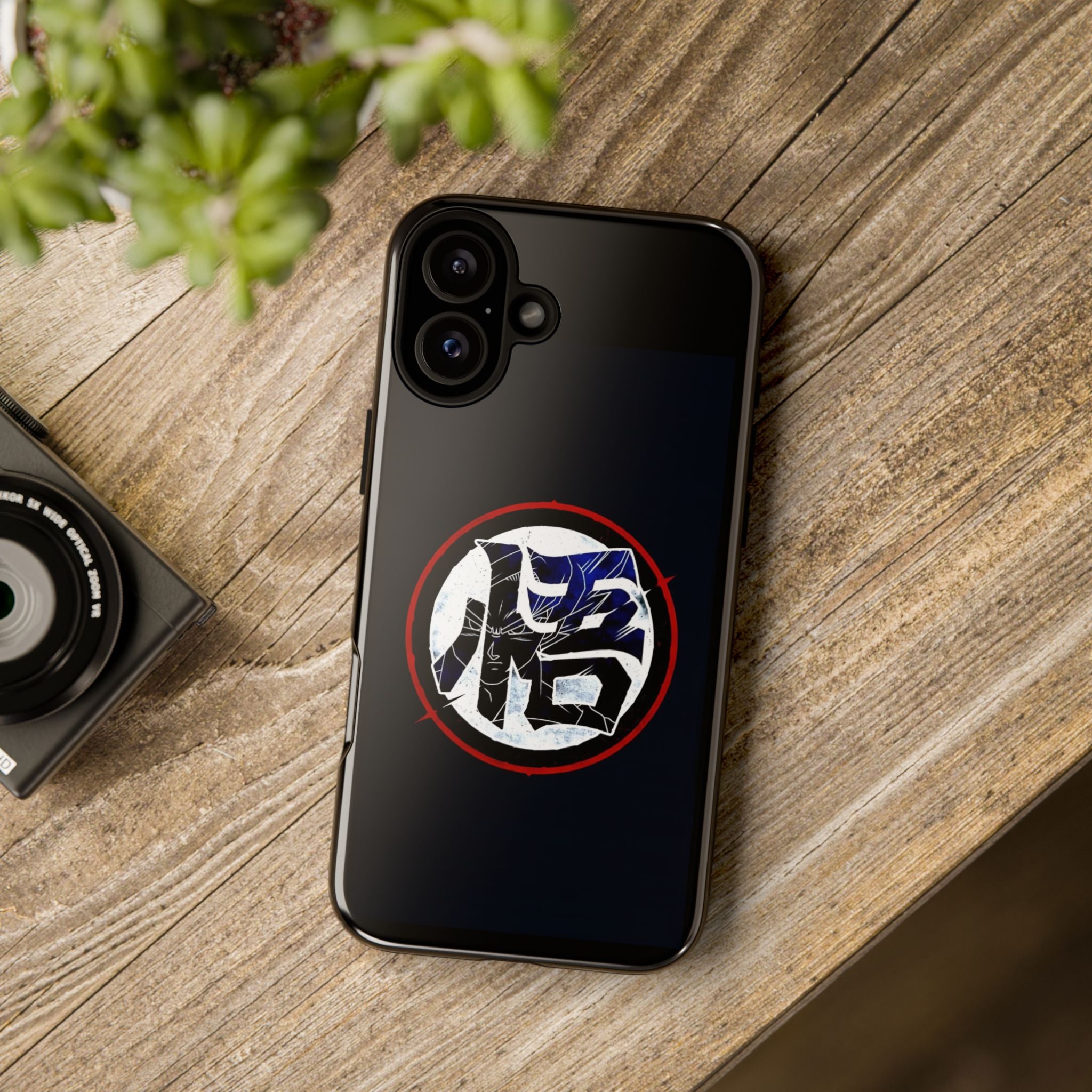 Dragon Symbol Tough Phone Case — Goku '悟' Martial Arts Design