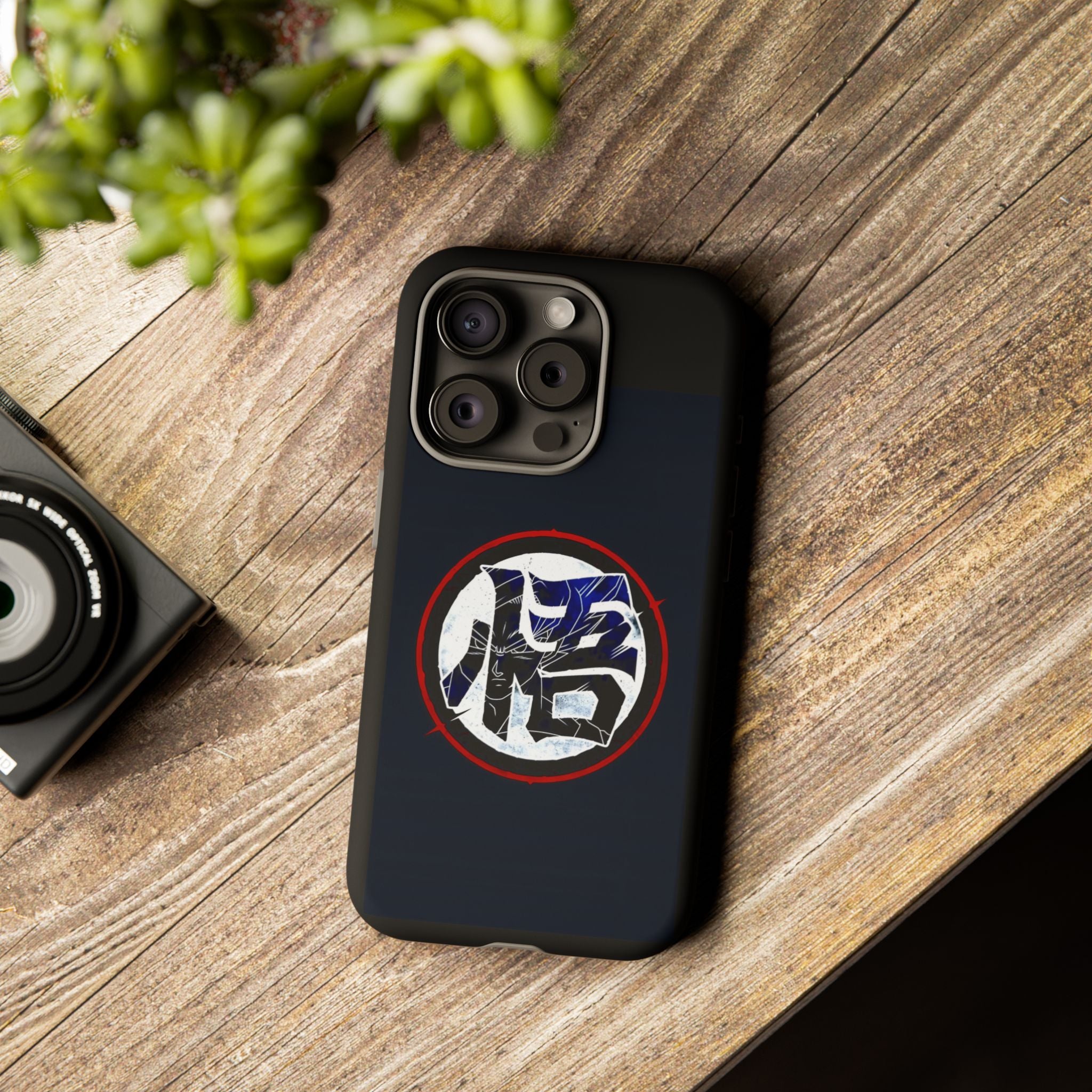 Dragon Symbol Tough Phone Case — Goku '悟' Martial Arts Design