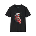Anime Goku Graphic T-Shirt — Red & Black Super Saiyan Design