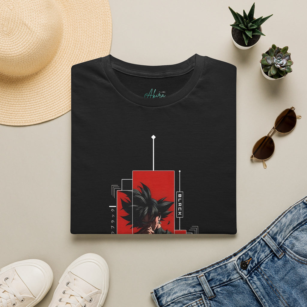 Dragon Hero Graphic T-Shirt - Red Retro Anime Design