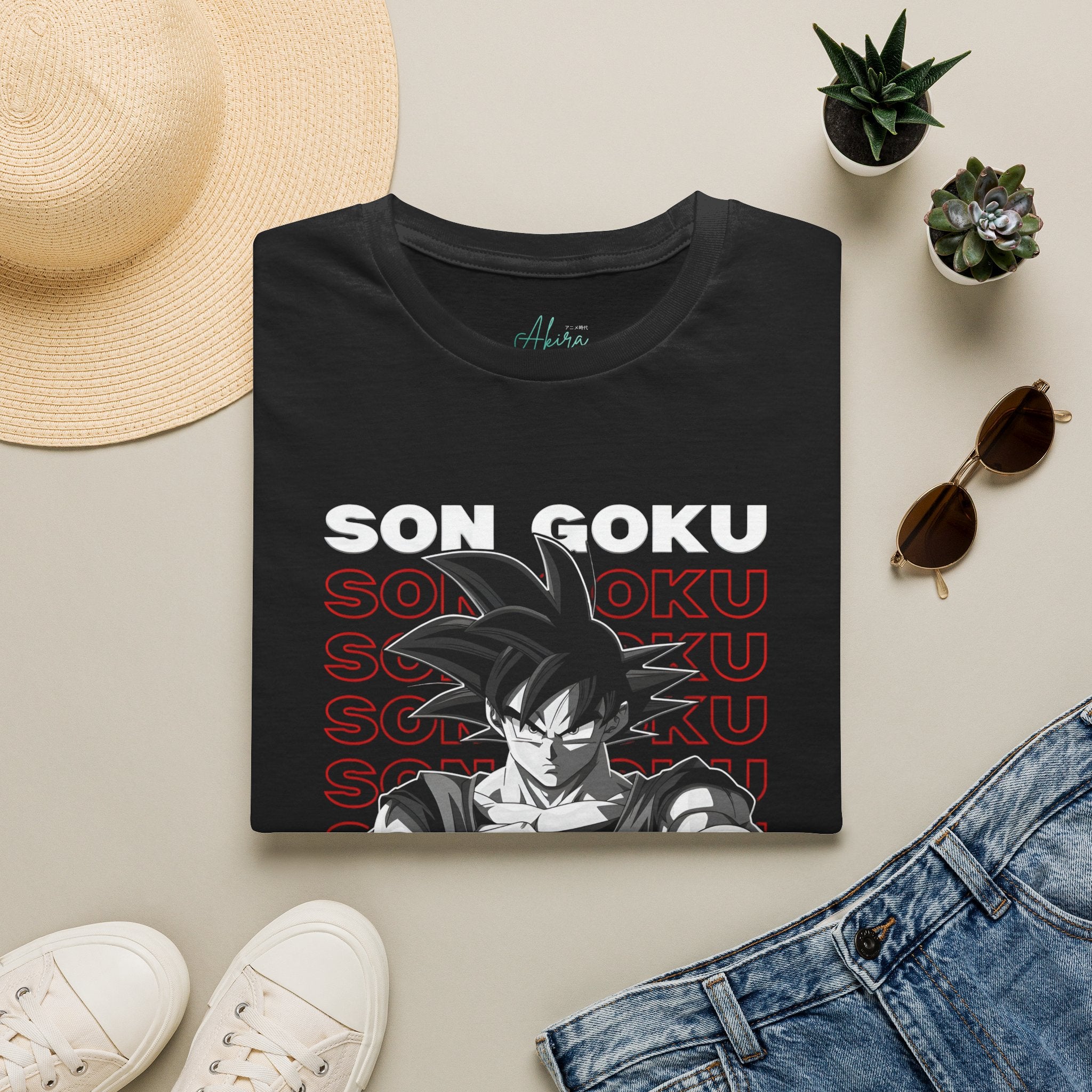 Son Goku Anime Tee — Bold Graphic Dragon Ball Z Shirt