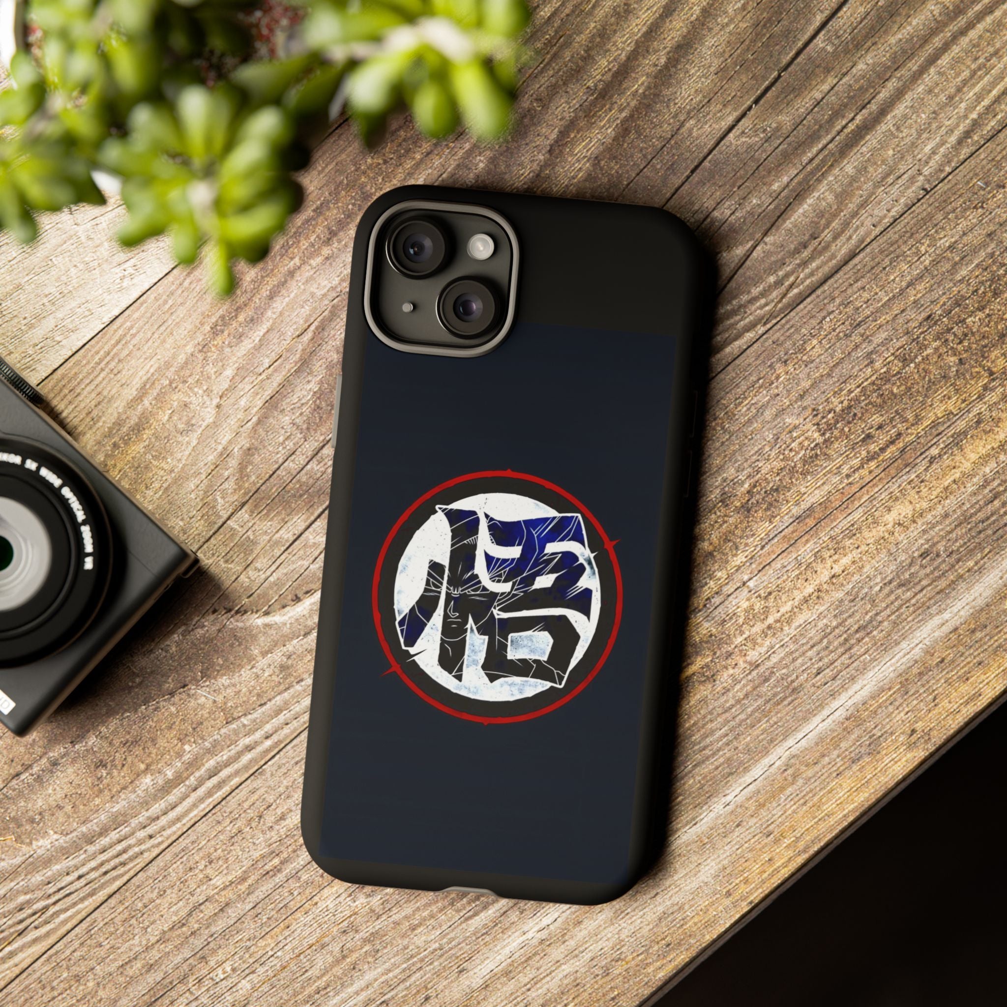 Dragon Symbol Tough Phone Case — Goku '悟' Martial Arts Design